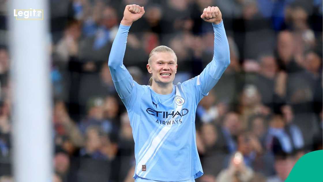 Manchester United, Manchester City, Erling Haaland, Cristiano Ronaldo, Premier League, England. Manchester United, Manchester City, Erling Haaland, Cristiano Ronaldo, Premier League, England.