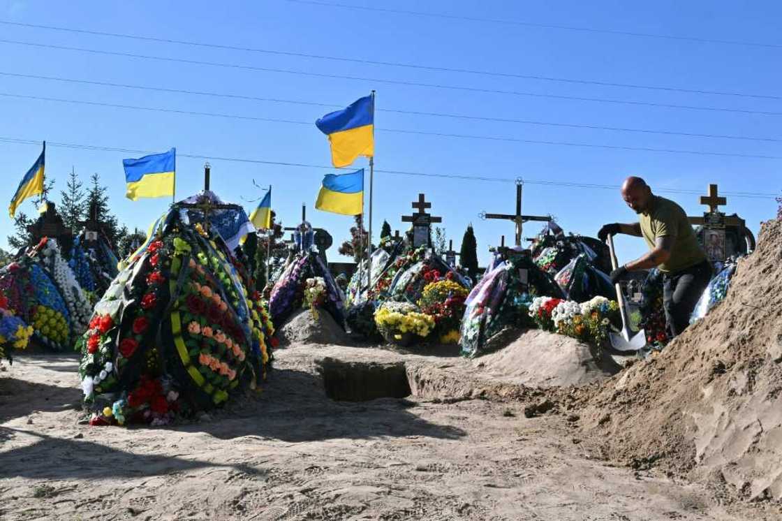 Kyiv is still finding and burying victims from the first weeks of Russia's invasion Kyiv is still finding and burying victims from the first weeks of Russia's invasion