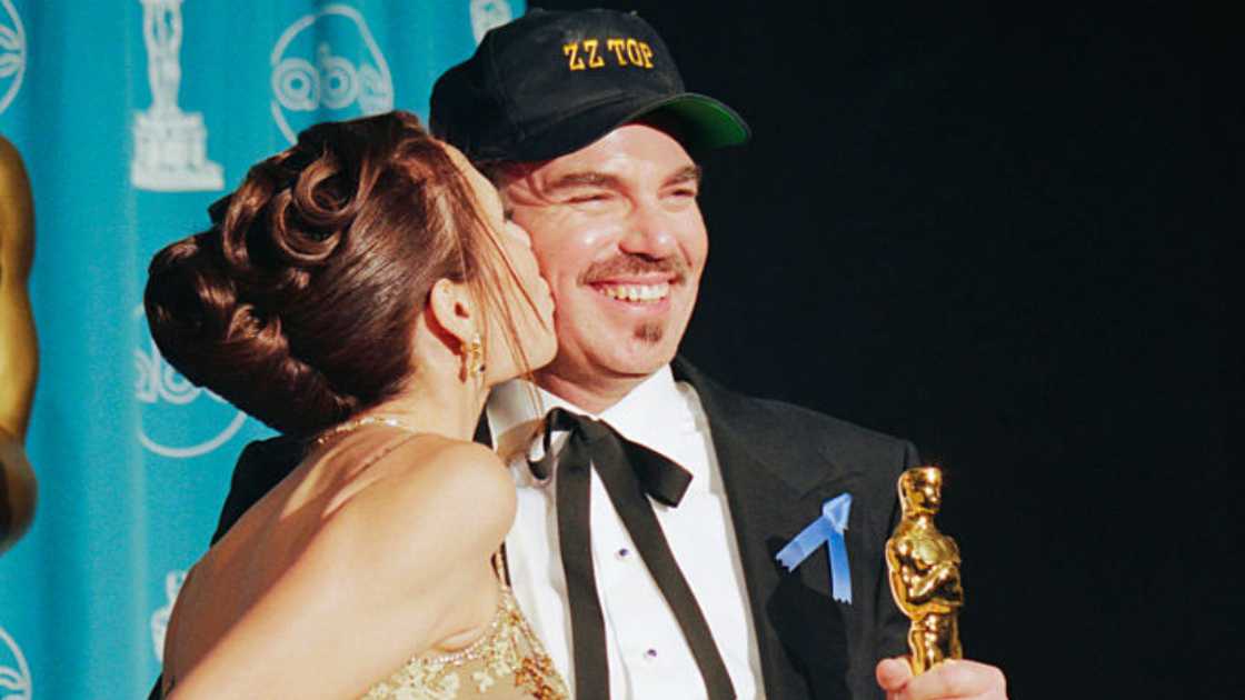 Billy Bob Thornton with Pietra Dawn Cherniak at the 69th annual Academy Awards. Billy Bob Thornton with Pietra Dawn Cherniak at the 69th annual Academy Awards.