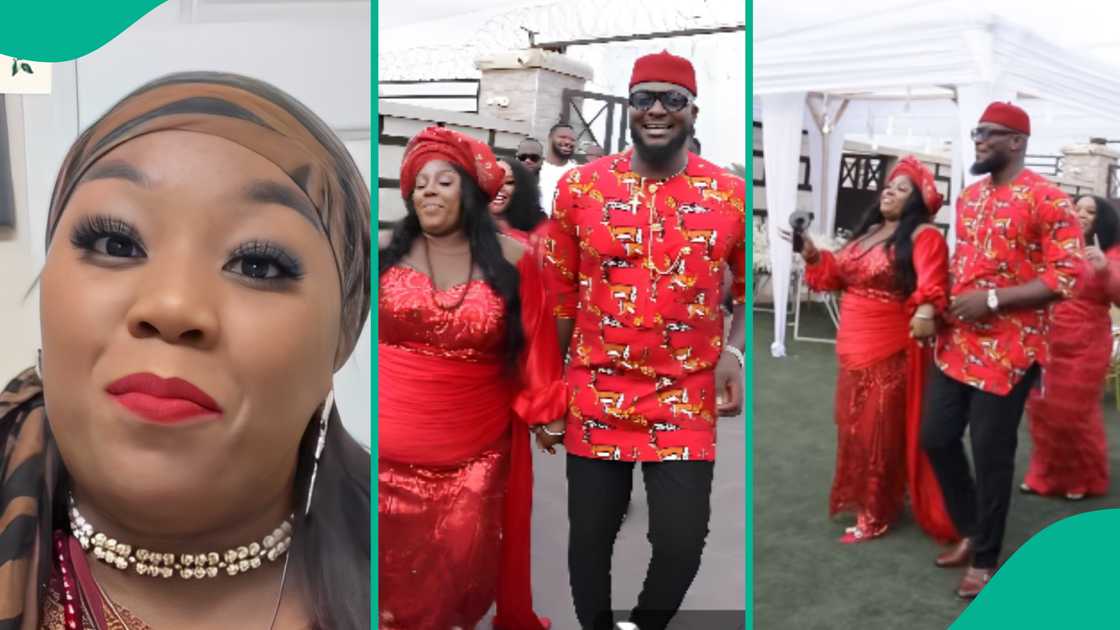 American lady marries Nigerian man. American lady marries Nigerian man.