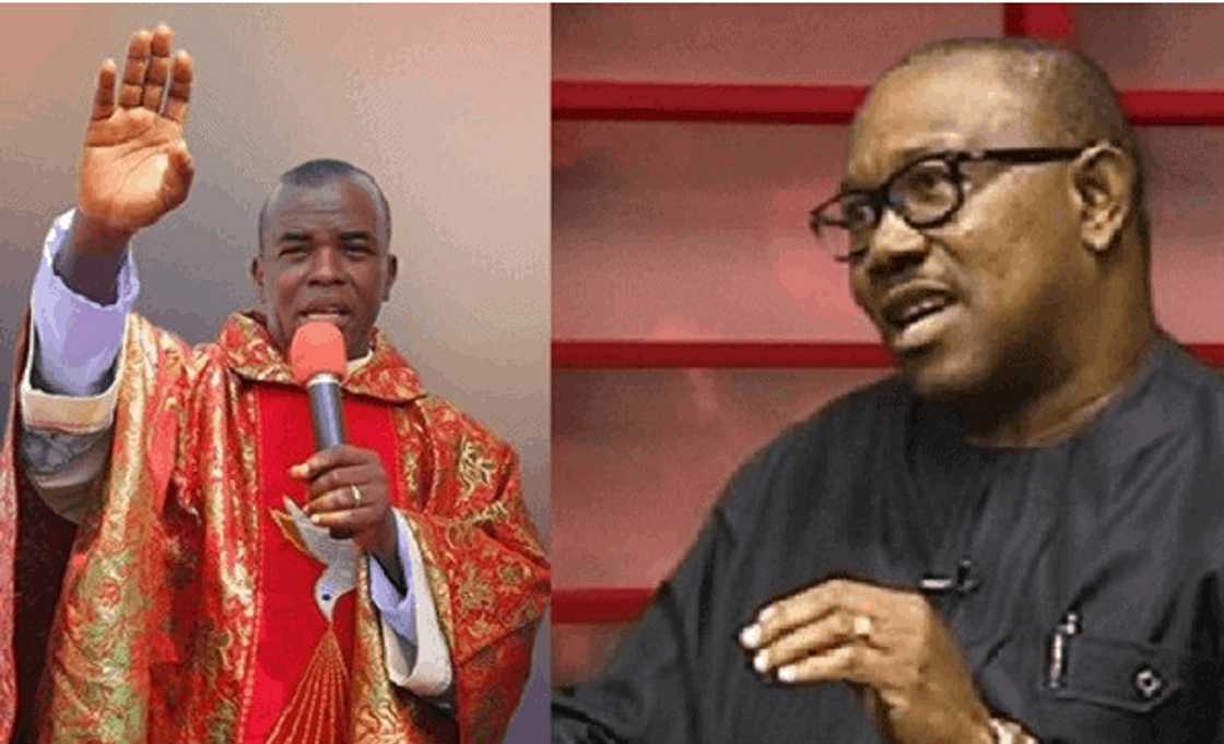 Mbaka ya sha caccaka bisa sukar Peter Obi Mbaka ya sha caccaka bisa sukar Peter Obi