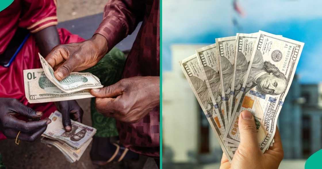 The naira remained stable in the black market