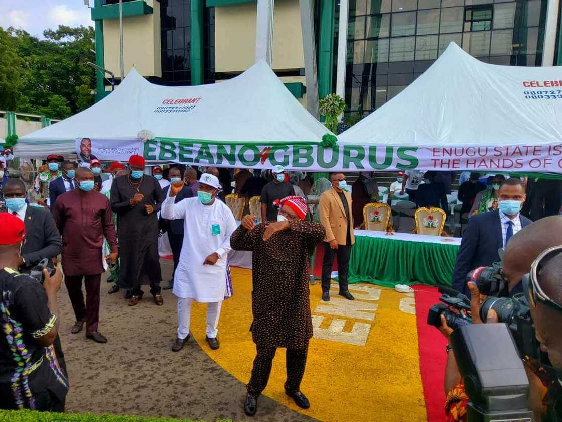 Jubilation as Ebeano family endorses Governor Ugwuanyi as leader Jubilation as Ebeano family endorses Governor Ugwuanyi as leader