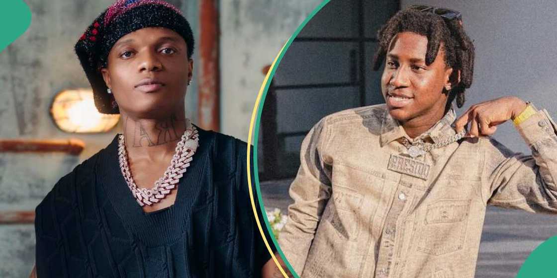 Shallipopi links up with Wizkid. Shallipopi links up with Wizkid.