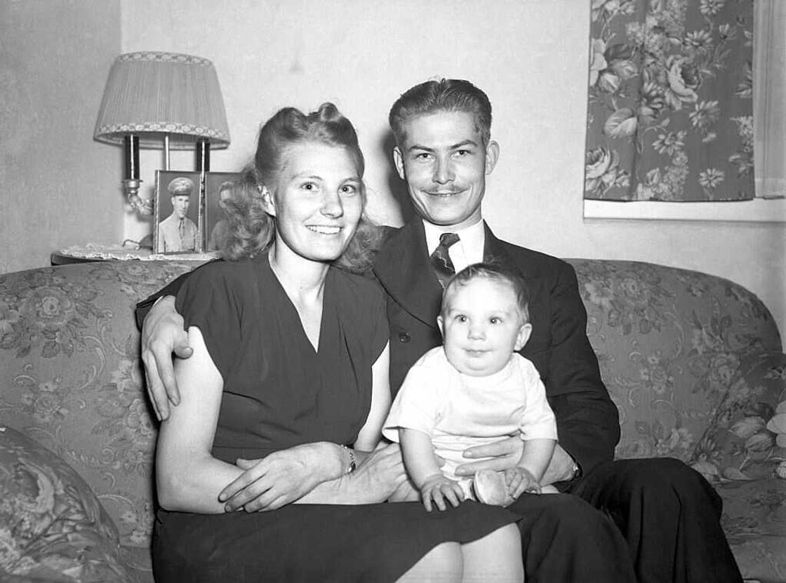 Corporal Desmond T. Doss avec sa famille
Photo : GettyImages