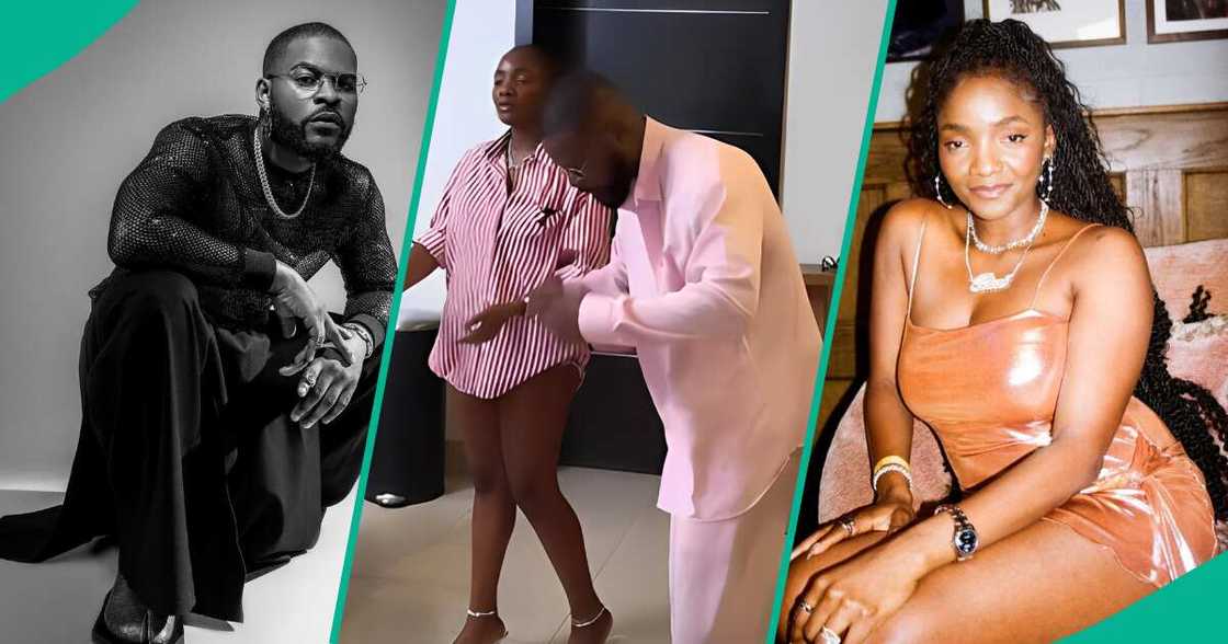 Video of Simi with Falz gets fans talking. Video of Simi with Falz gets fans talking.