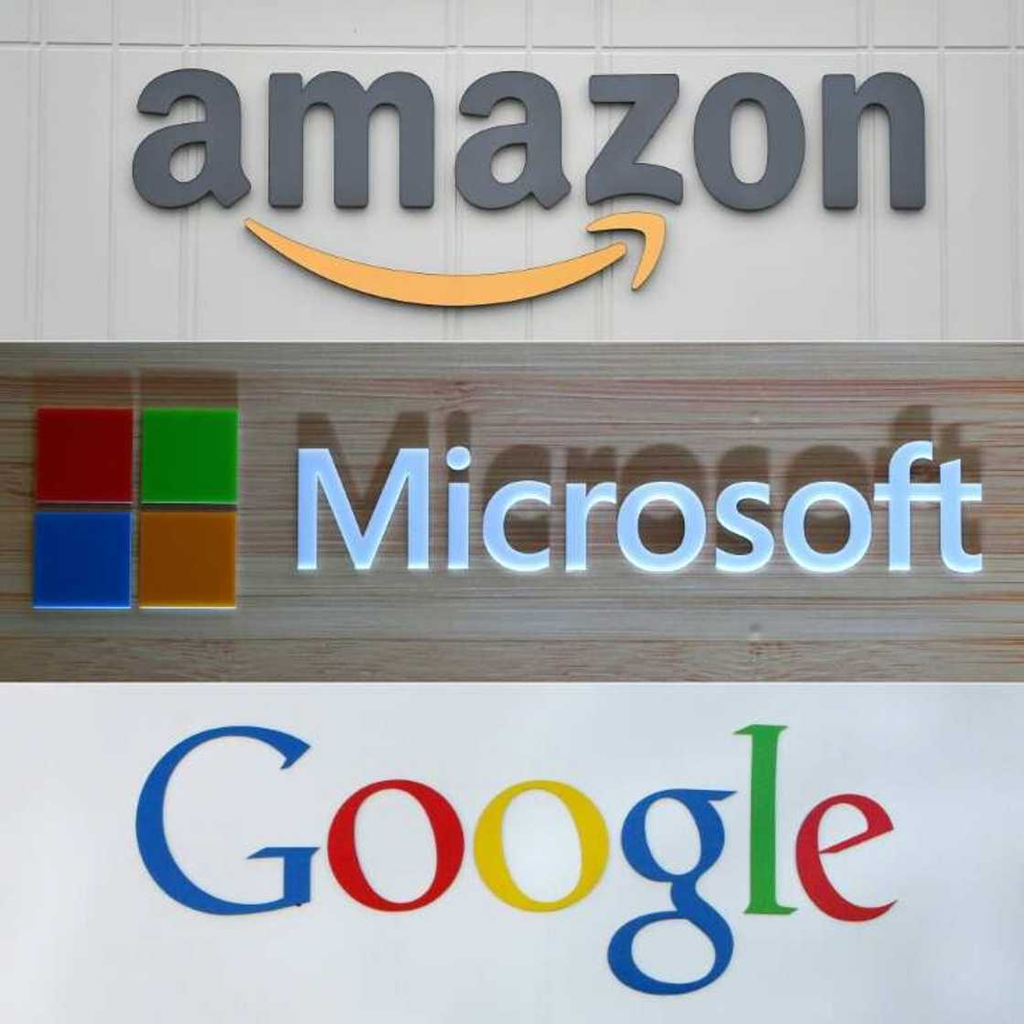 Amazon, Microsoft and Google are among the leaders in cloud computing services Amazon, Microsoft and Google are among the leaders in cloud computing services