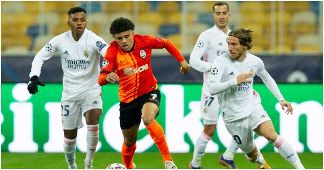 Shakhtar Donetsk vs Real Madrid: La Liga giants suffer 2-0 defeat in Champions League