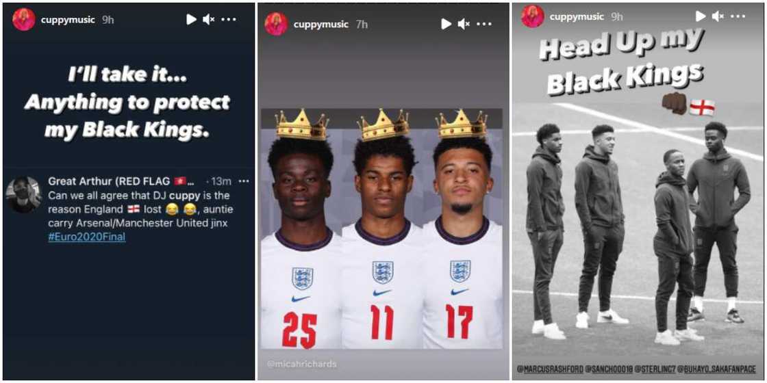 Cuppy reacts to England's loss Cuppy reacts to England's loss