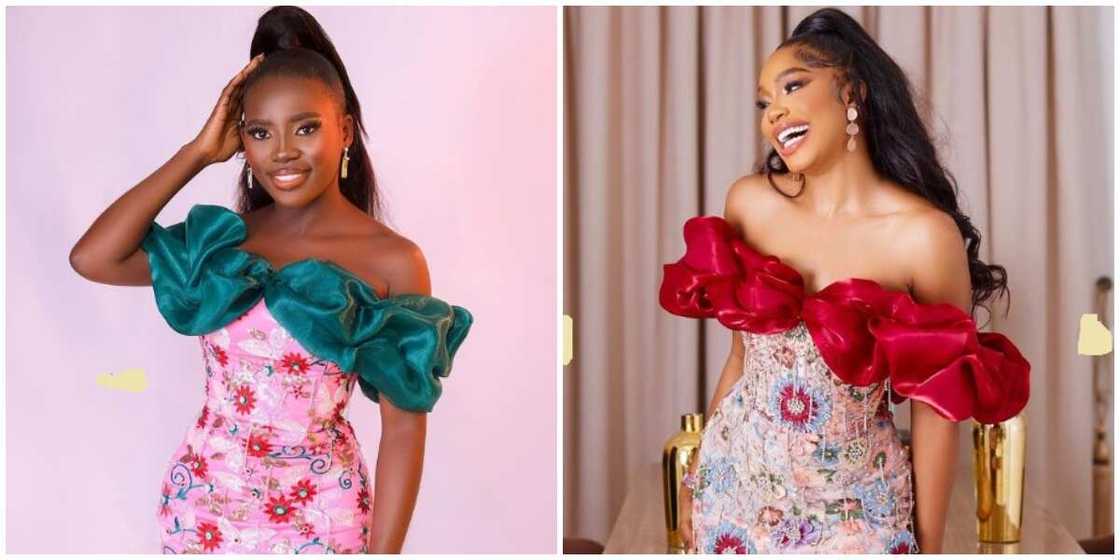 Photos of Isioma Ogabu and Sharon Ooja. Photos of Isioma Ogabu and Sharon Ooja.