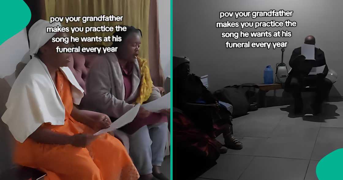 Video of man making his people practice song he wants at his funeral goes viral