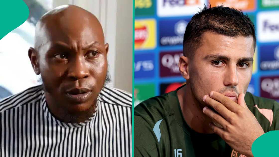 Seun Kuti reacts to Rodri's threat. Seun Kuti reacts to Rodri's threat.
