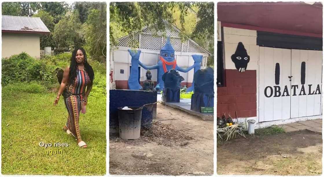 Oyotunji, a Nigerian village located in the USA. Oyotunji, a Nigerian village located in the USA.