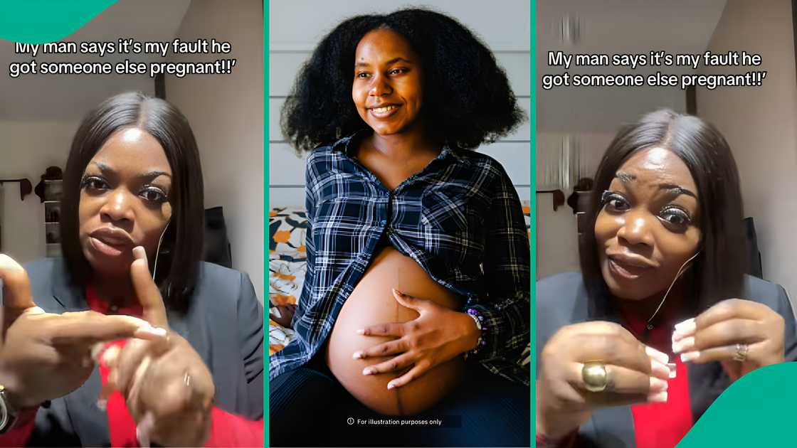 Boyfriend blamed girlfriend after impregnating side chick Boyfriend blamed girlfriend after impregnating side chick