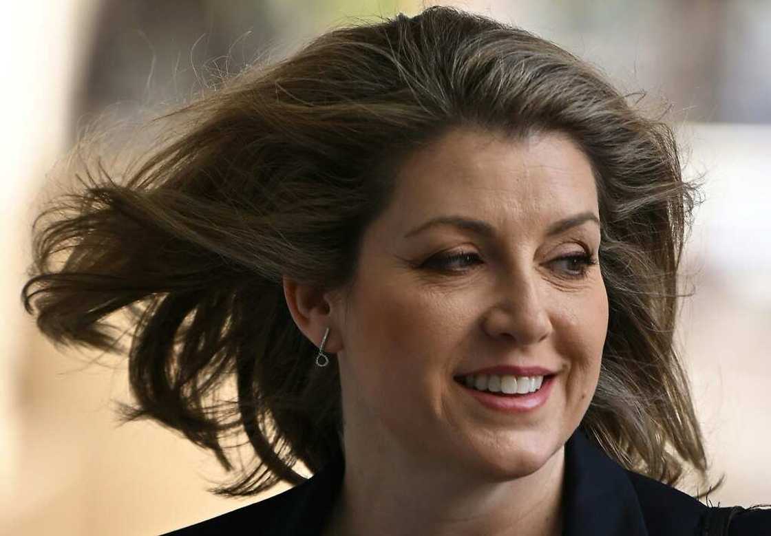 Former defence secretary Penny Mordaunt slipped after a damaging few days