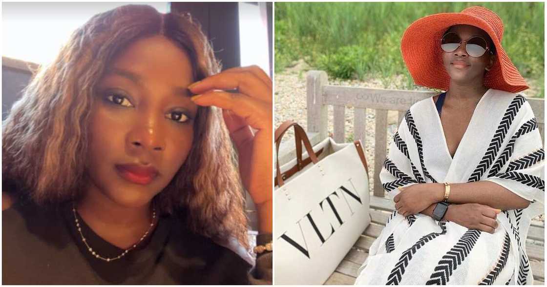 Actress Genevieve posts new selfie after months away.