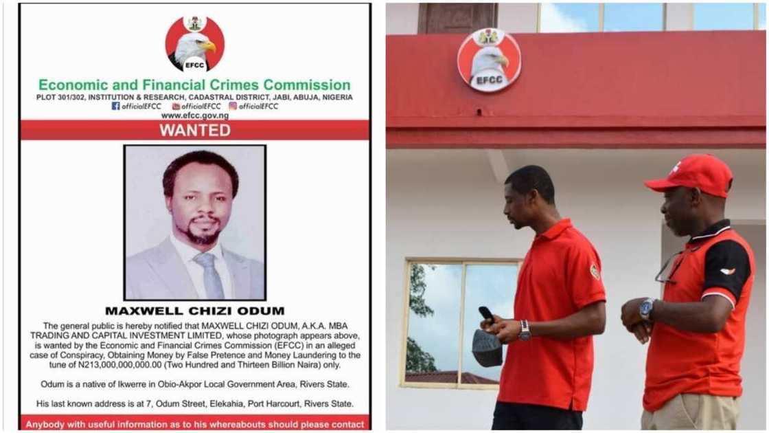 Maxwell Odum: EFCC Declares Forex Firm Boss Wanted over N213bn Fraud