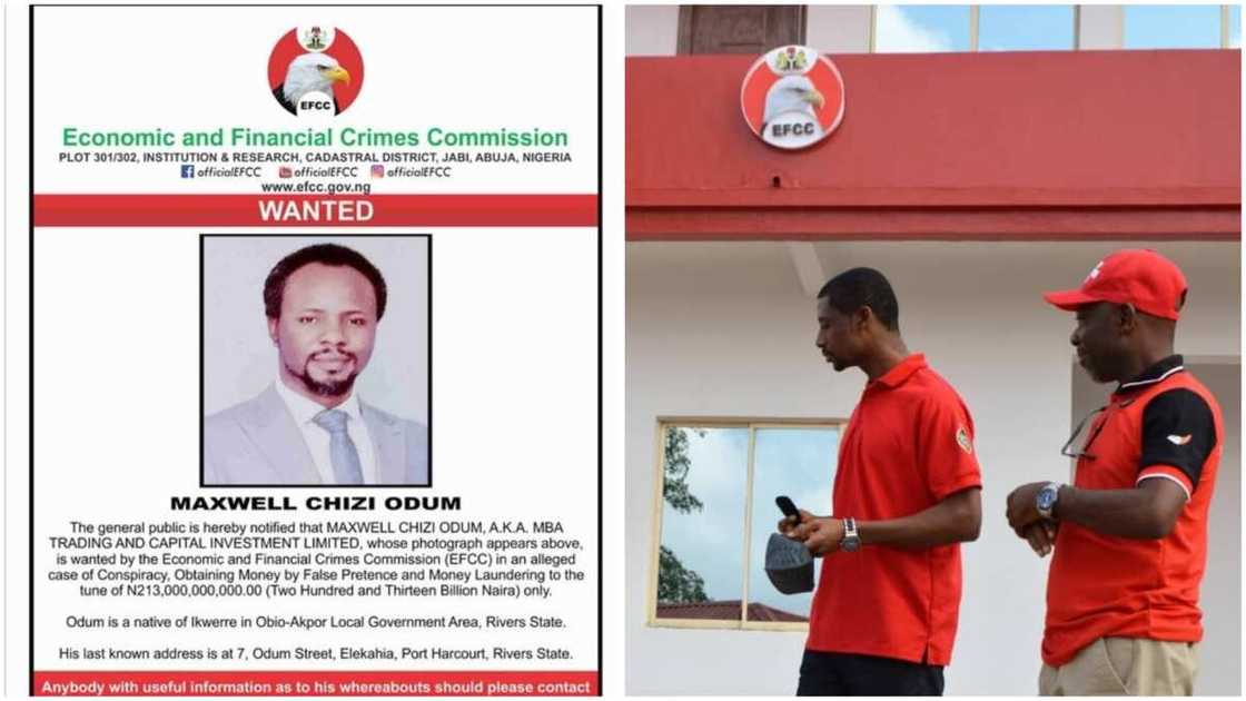 Maxwell Odum: EFCC Declares Forex Firm Boss Wanted over N213bn Fraud Maxwell Odum: EFCC Declares Forex Firm Boss Wanted over N213bn Fraud