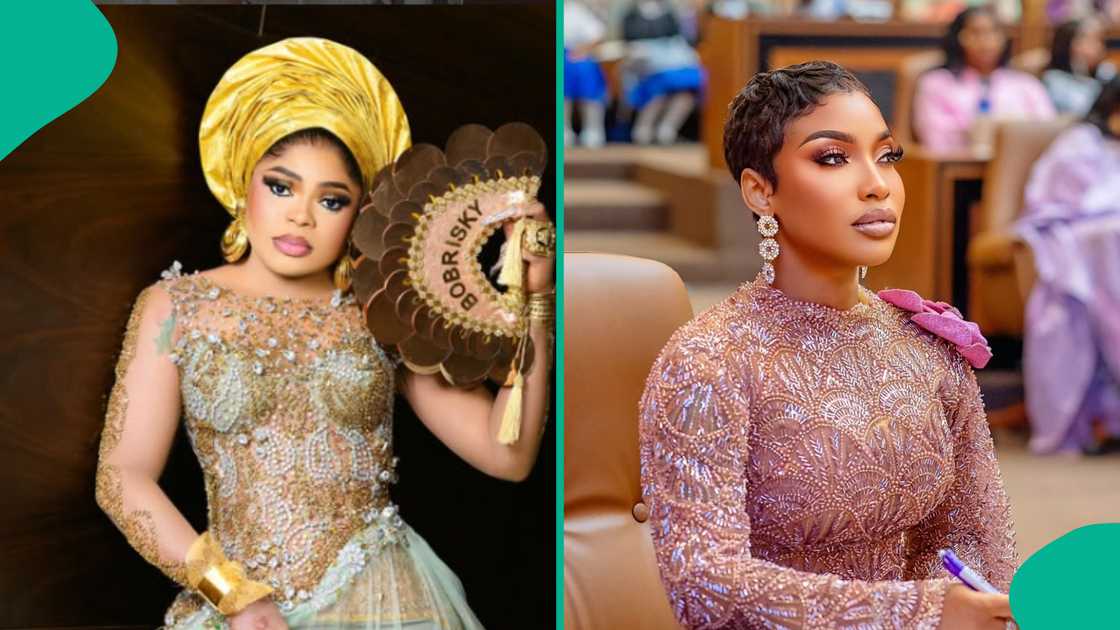 Bobrisky reveals private conversation with Tonto Dikeh over their photos