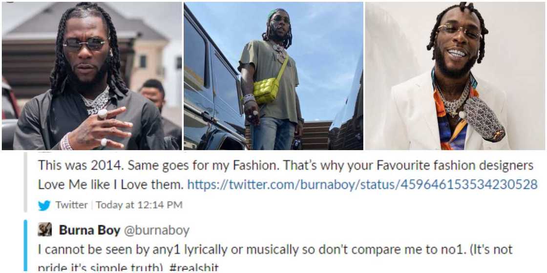 Your Favourite Fashion Designers Love Me, Burna Boy Brags About His Fashion Sense Your Favourite Fashion Designers Love Me, Burna Boy Brags About His Fashion Sense