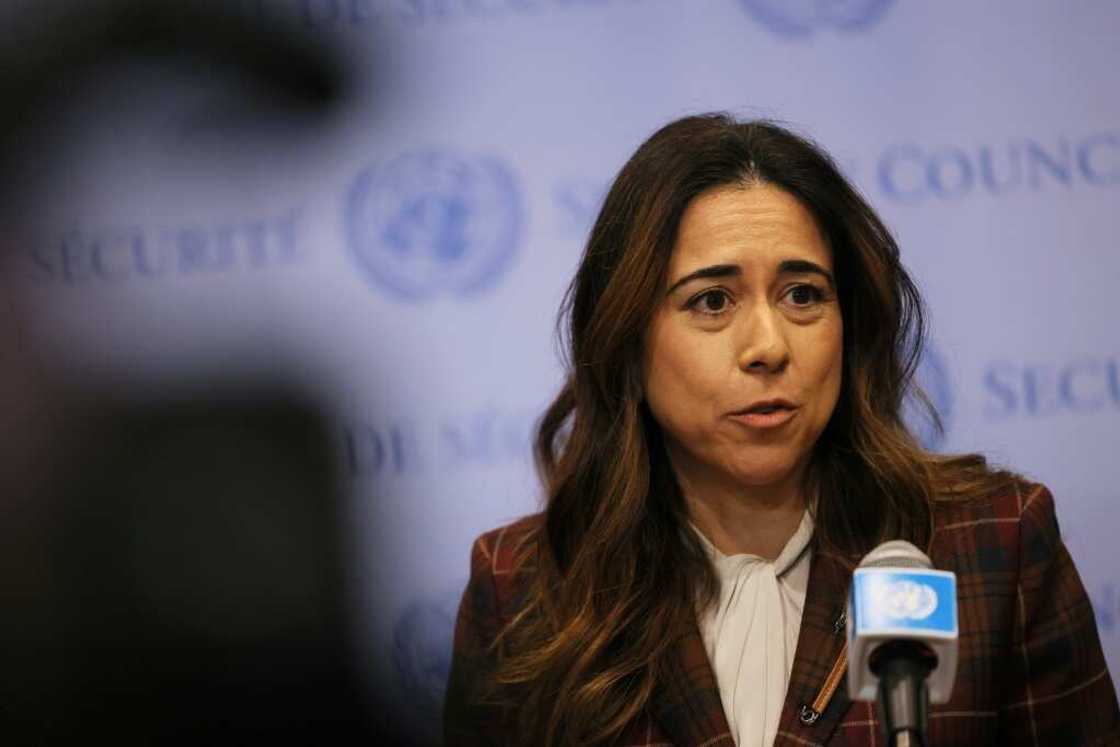 Lana Nusseibeh, the United Arab Emirates ambassador to the United Nations, says her country is proud of 'talking to the people who disagree with us' Lana Nusseibeh, the United Arab Emirates ambassador to the United Nations, says her country is proud of 'talking to the people who disagree with us'