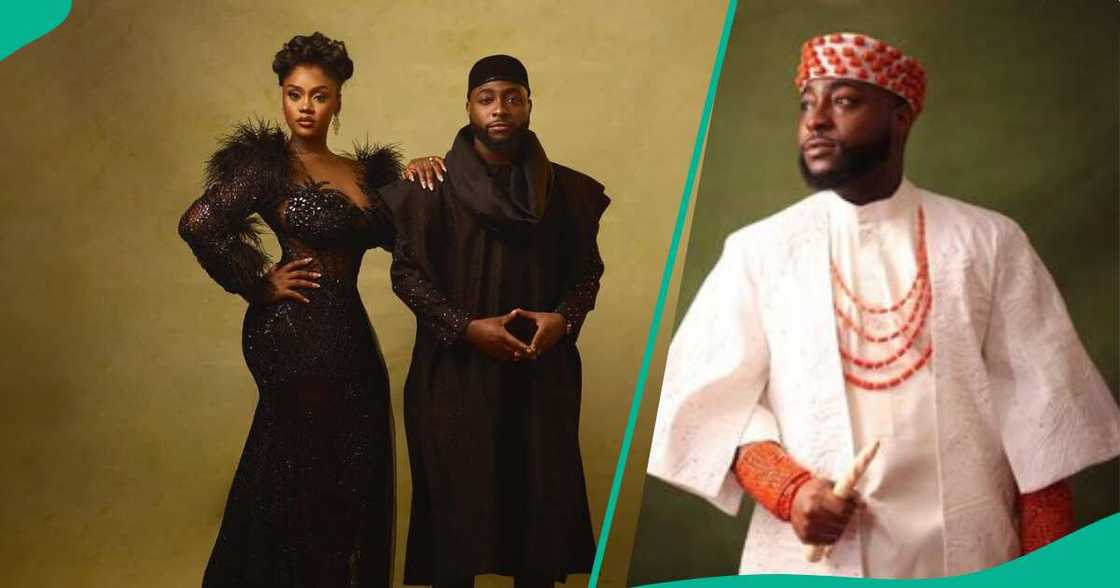 Davido's photographer shared what the singer said to him on wedding day.