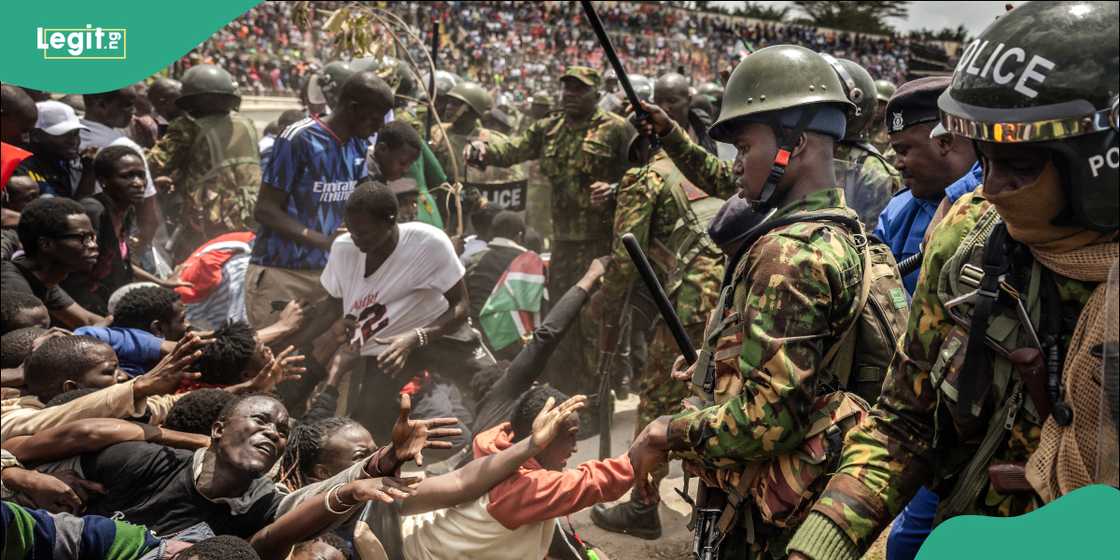 The Ghana Armed Forces say the rush began when applicants breached security gates ahead of screening.