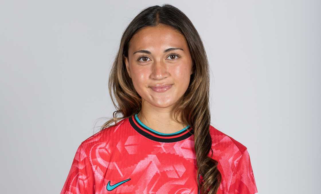 Casey Phair poses for a portrait during the FIFA Under-17 Women's World Cup portrait session