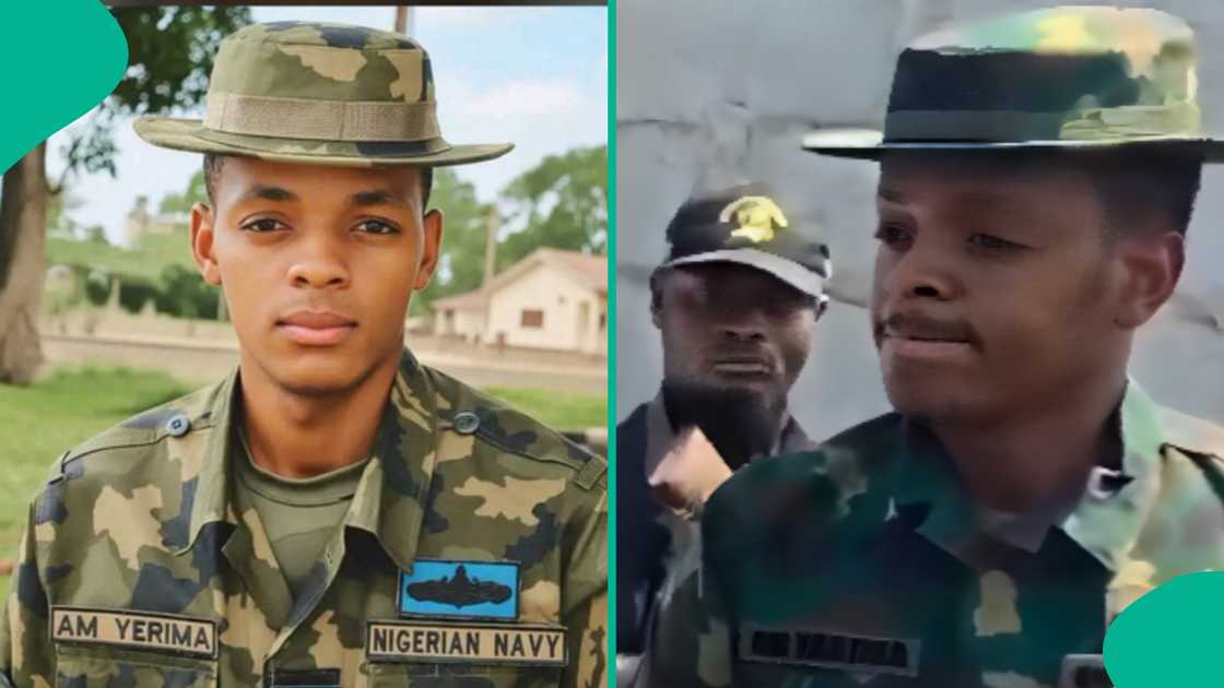 Man shares his opinion about naval officer Yerima. Man shares his opinion about naval officer Yerima.