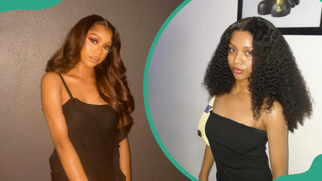 Chisom Oguike in Lagos, Nigeria on 20 August 2025 (L). Chisom Oguike on 22 August 2025 (R). Chisom Oguike in Lagos, Nigeria on 20 August 2025 (L). Chisom Oguike on 22 August 2025 (R).