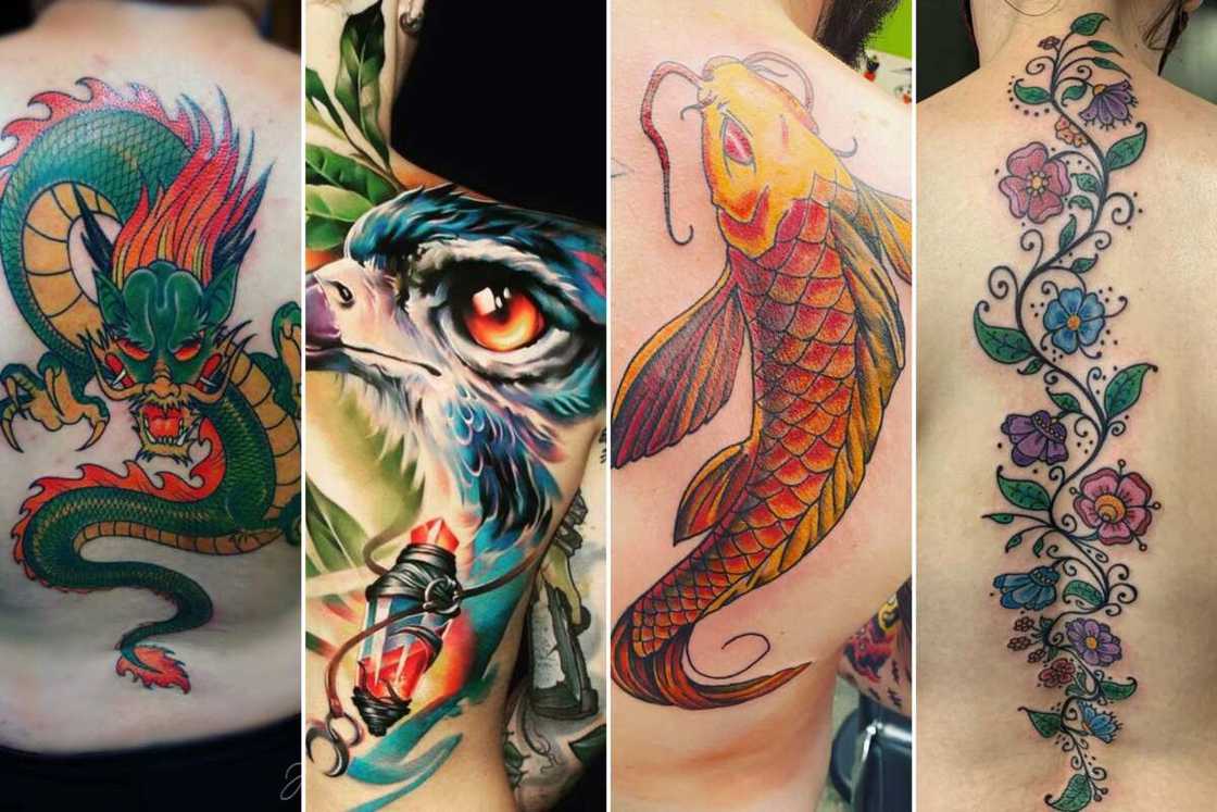 upper back tattoo girls upper back tattoo girls