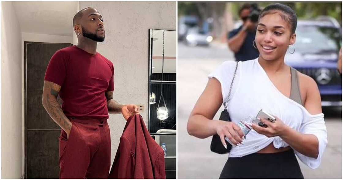 Davido, Lori Harvey, Michael Jordan Davido, Lori Harvey, Michael Jordan