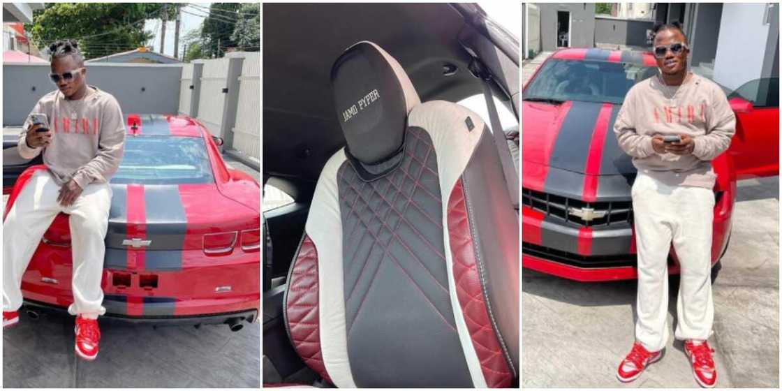 Jamo Pyper buys new car Jamo Pyper buys new car