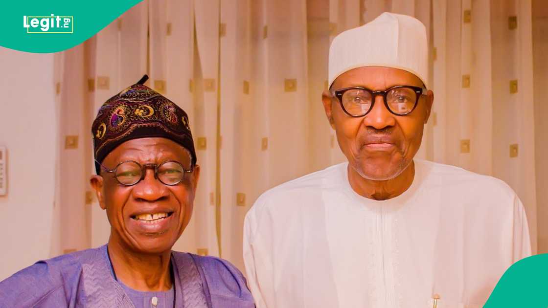 Marigayi shugaba Buhari da Lai Mohammed