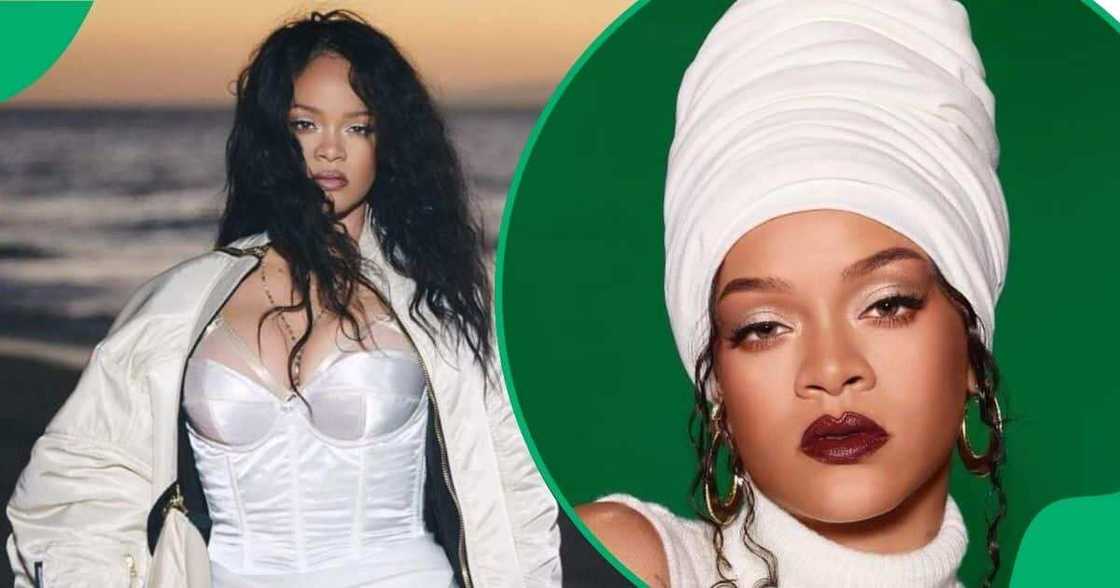 Rihanna showed off her natural hair to launch Fenty Hair Rihanna showed off her natural hair to launch Fenty Hair