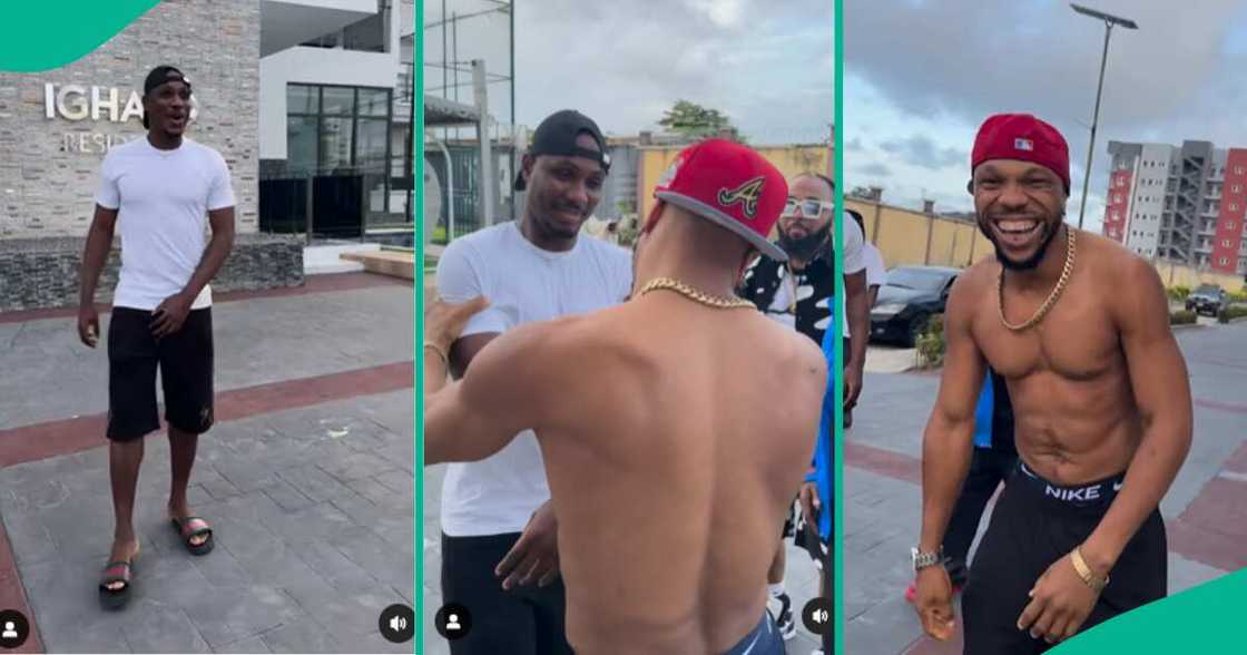 Video of Ighalo and Charles Okocha linking up trends. Video of Ighalo and Charles Okocha linking up trends.