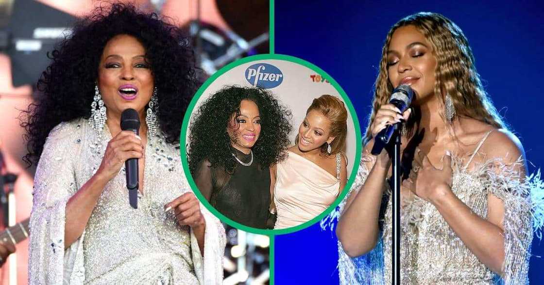 Diana Ross surprises Beyonce on her birthday Diana Ross surprises Beyonce on her birthday