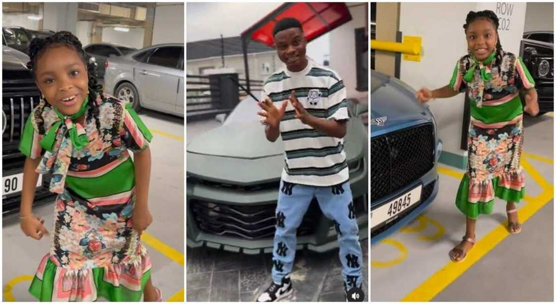 Talented Nigerian girl who imitated car skit maker, Ola of Lagos has met him in Dubai. Talented Nigerian girl who imitated car skit maker, Ola of Lagos has met him in Dubai.