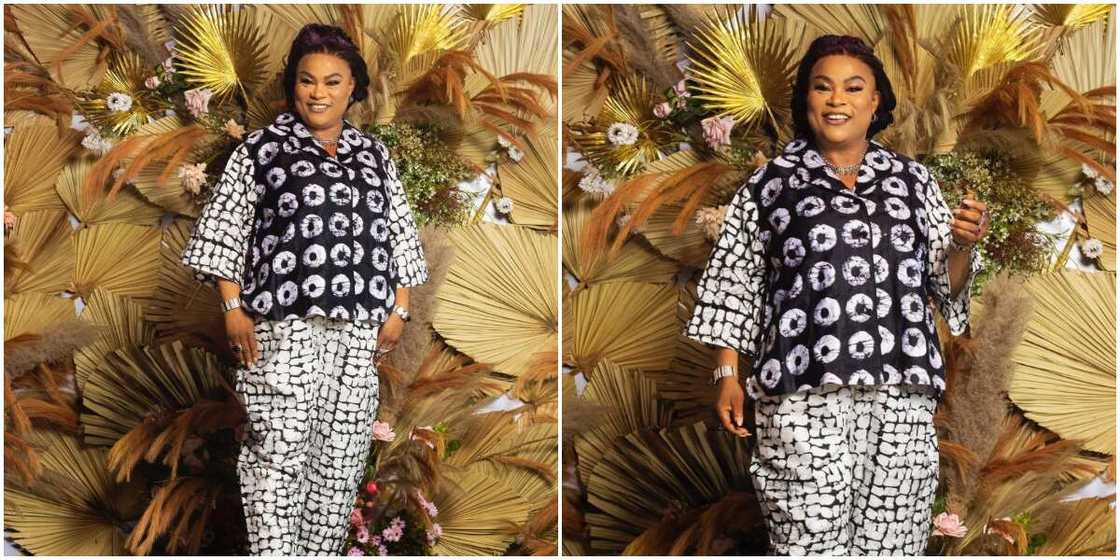 Sola Sobowale, Easter celebration, outfit, actress, Nollywood Sola Sobowale, Easter celebration, outfit, actress, Nollywood