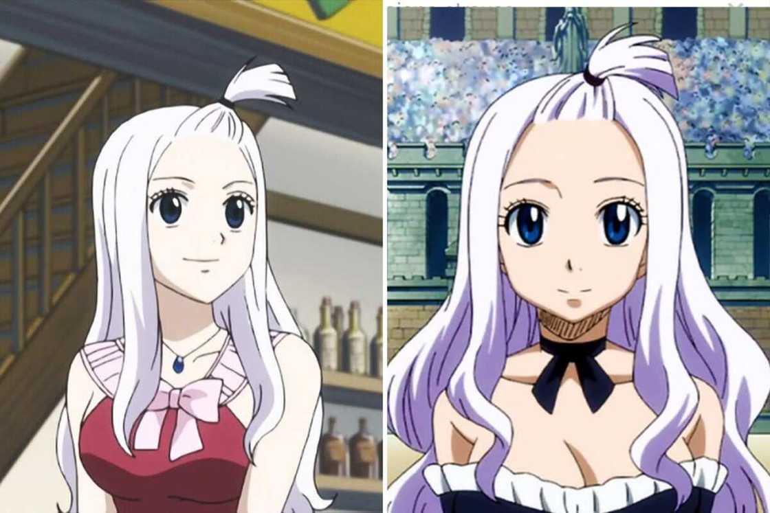 Anime characters with long white hair Anime characters with long white hair