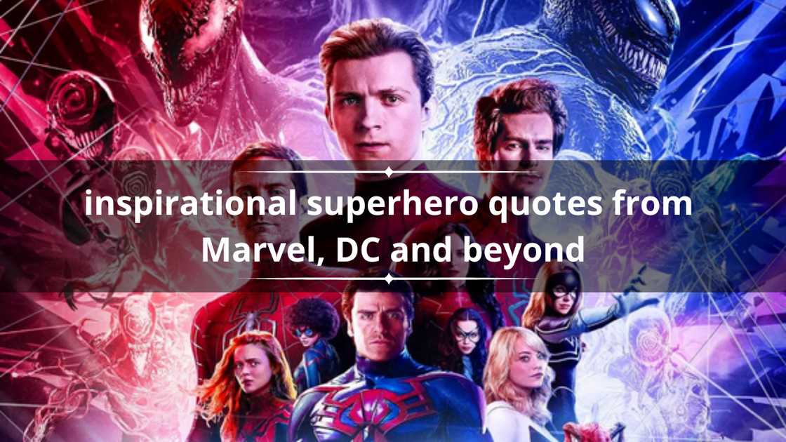 Superhero quotes