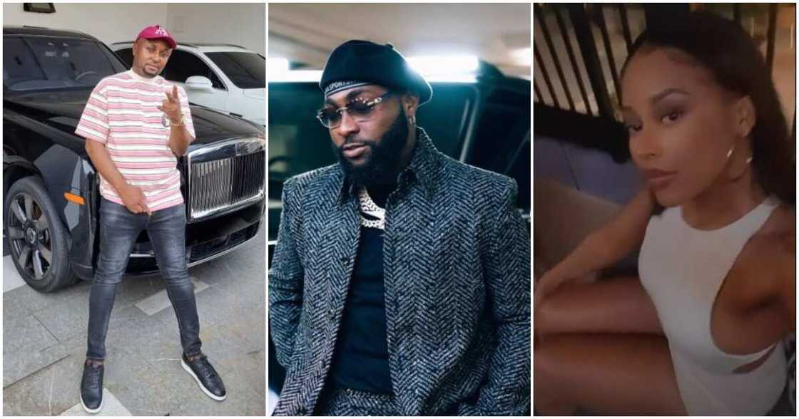 Photos of Isreal DMW, Davido and Amanda