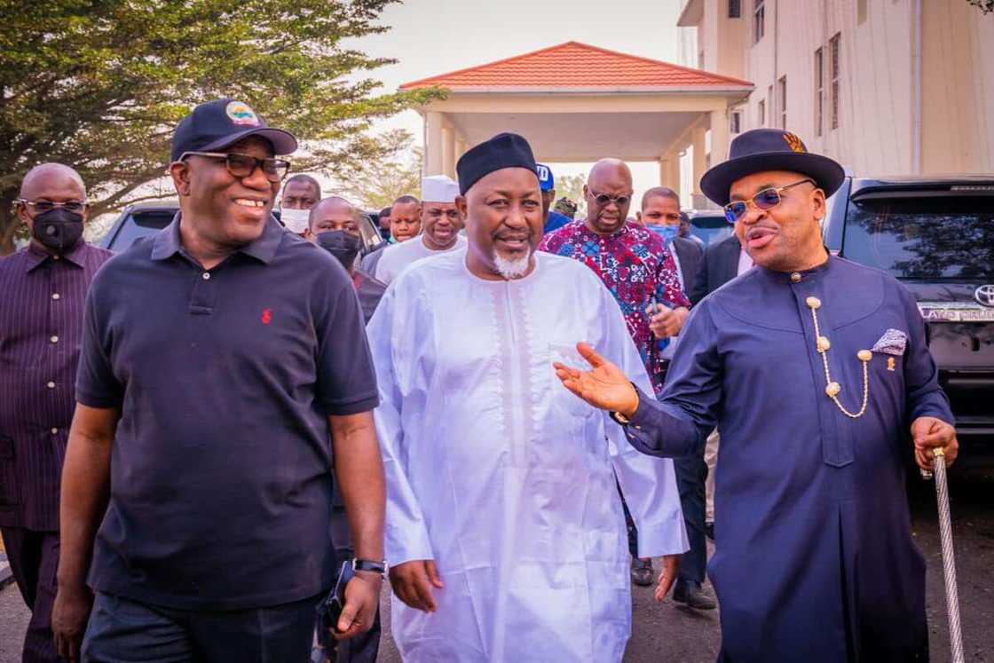 Fayemi and Udom Emmanuel