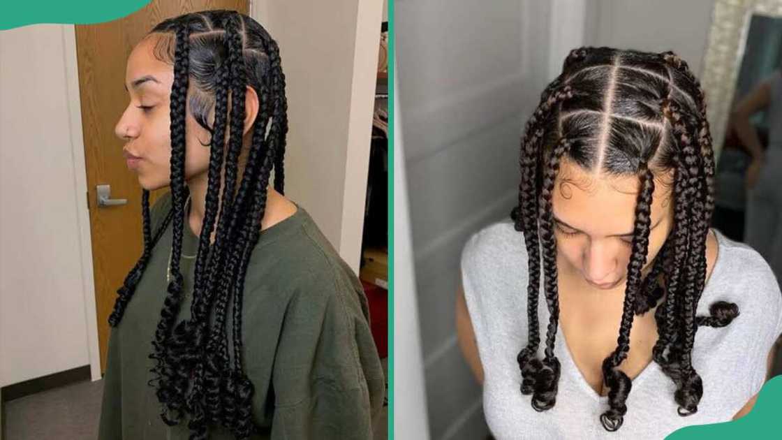 Knotless Coi Leray braids