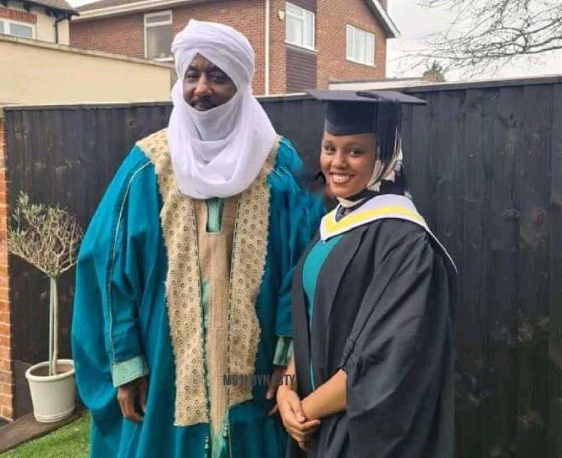 Amaryar tsohon Sarkin Kano Sanusi II ta kammala Digiri na 2 a babbar Jami’ar Duniya Amaryar tsohon Sarkin Kano Sanusi II ta kammala Digiri na 2 a babbar Jami’ar Duniya