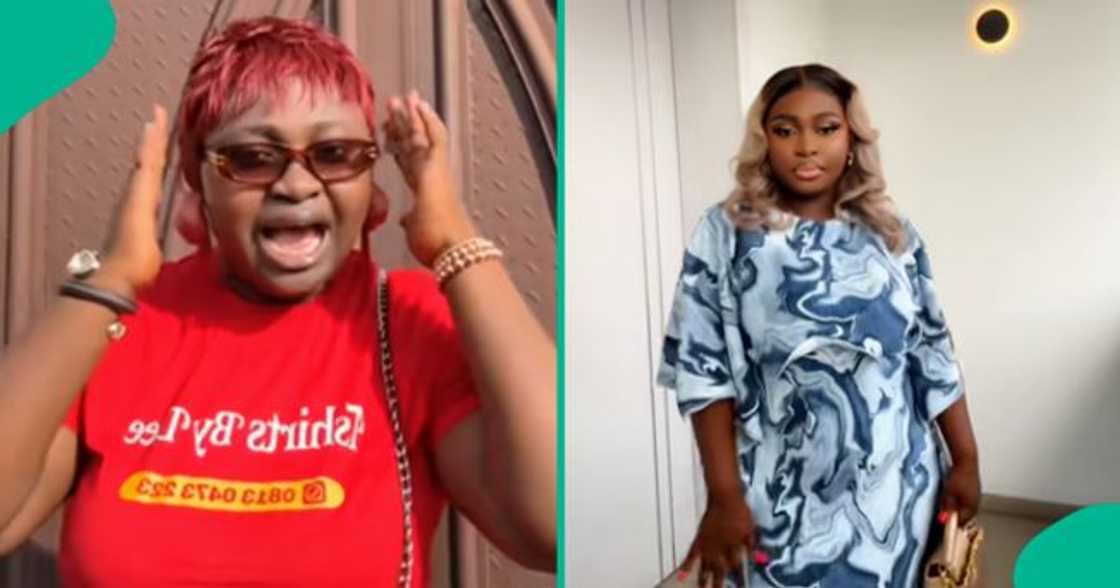 Lady narrates scary experience after her neighbour called her to inform her about 'burning shop'.
Photo credit: @Olafunmi/TikTok. Lady narrates scary experience after her neighbour called her to inform her about 'burning shop'.
Photo credit: @Olafunmi/TikTok.