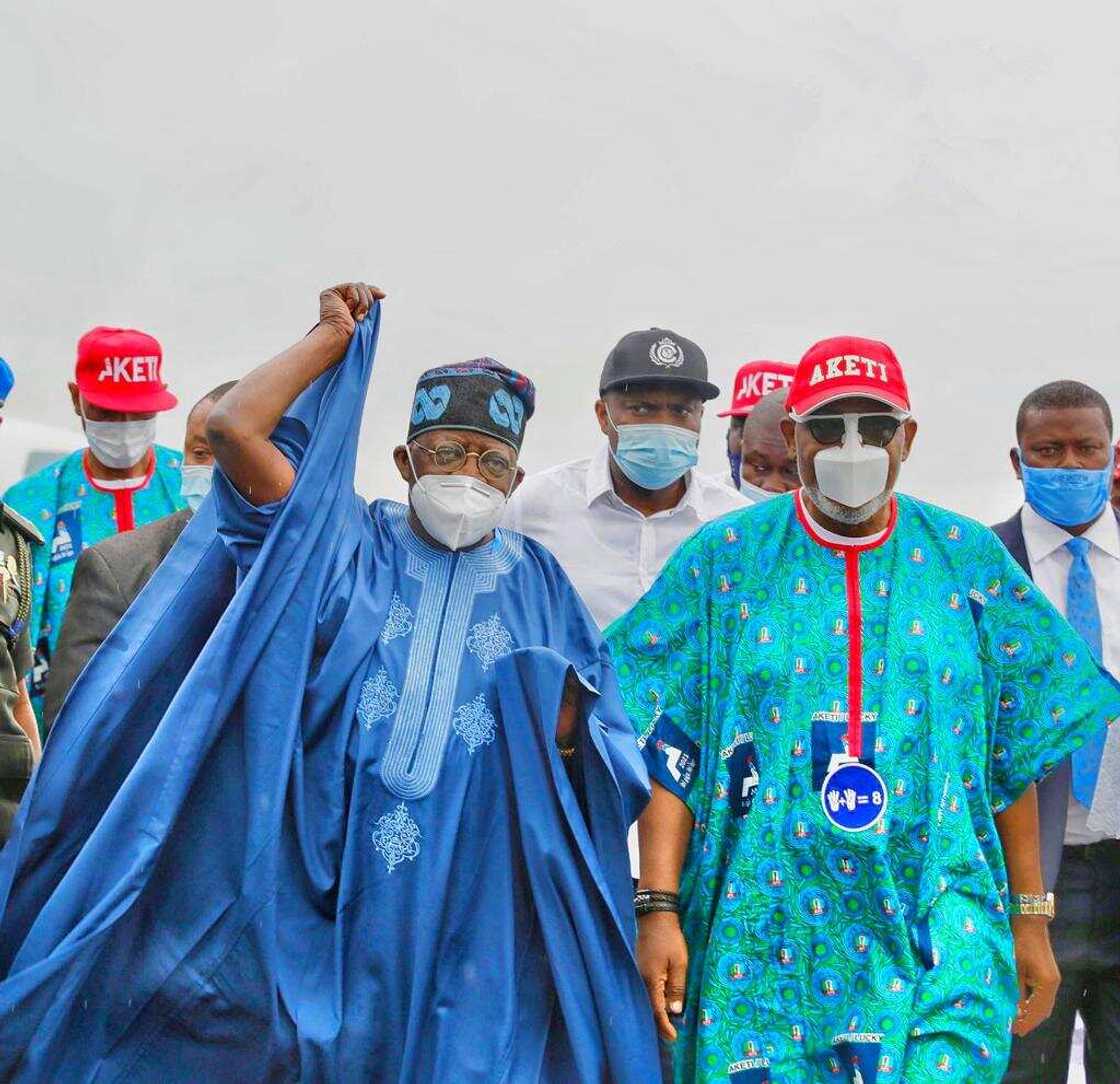 Ondo election: Tinubu denies rumoured rift between him and Akeredolu Ondo election: Tinubu denies rumoured rift between him and Akeredolu