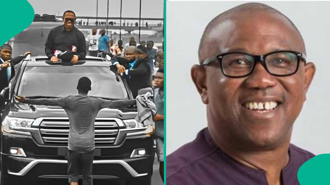 Alabi Quadri's iconic photo made him popular during the 2023 presidential elections campaign. Alabi Quadri's iconic photo made him popular during the 2023 presidential elections campaign.