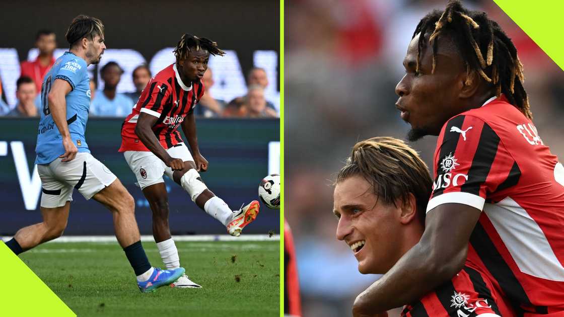 Samuel Chukwueze shines in AC Milan's win over Manchester City