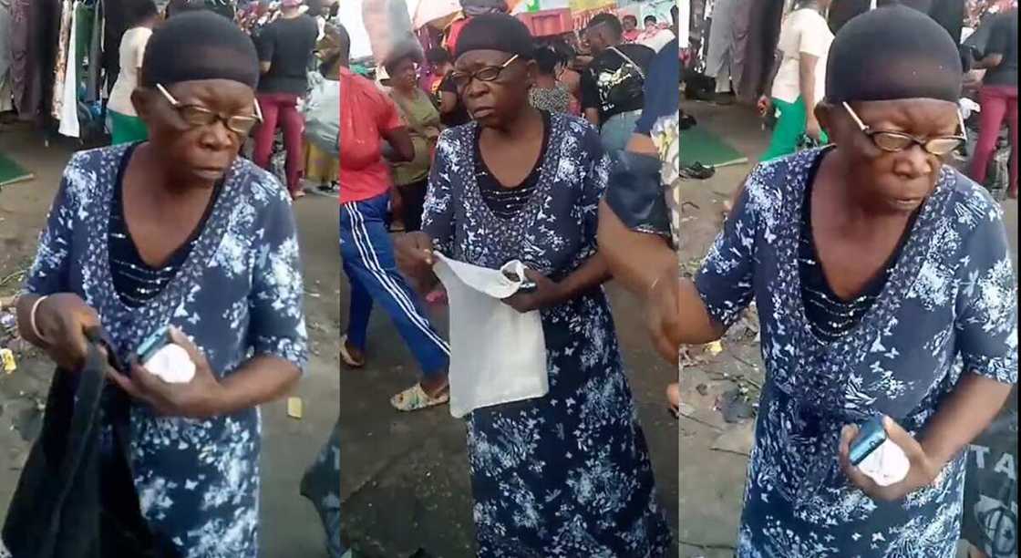 Tsohuwa mai kama da Bola Tinubu Tsohuwa mai kama da Bola Tinubu